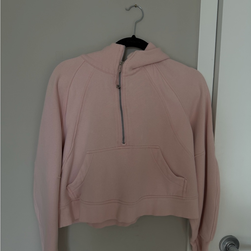 Lululemon Athletica Light Pink Women's Scuba Hoodie